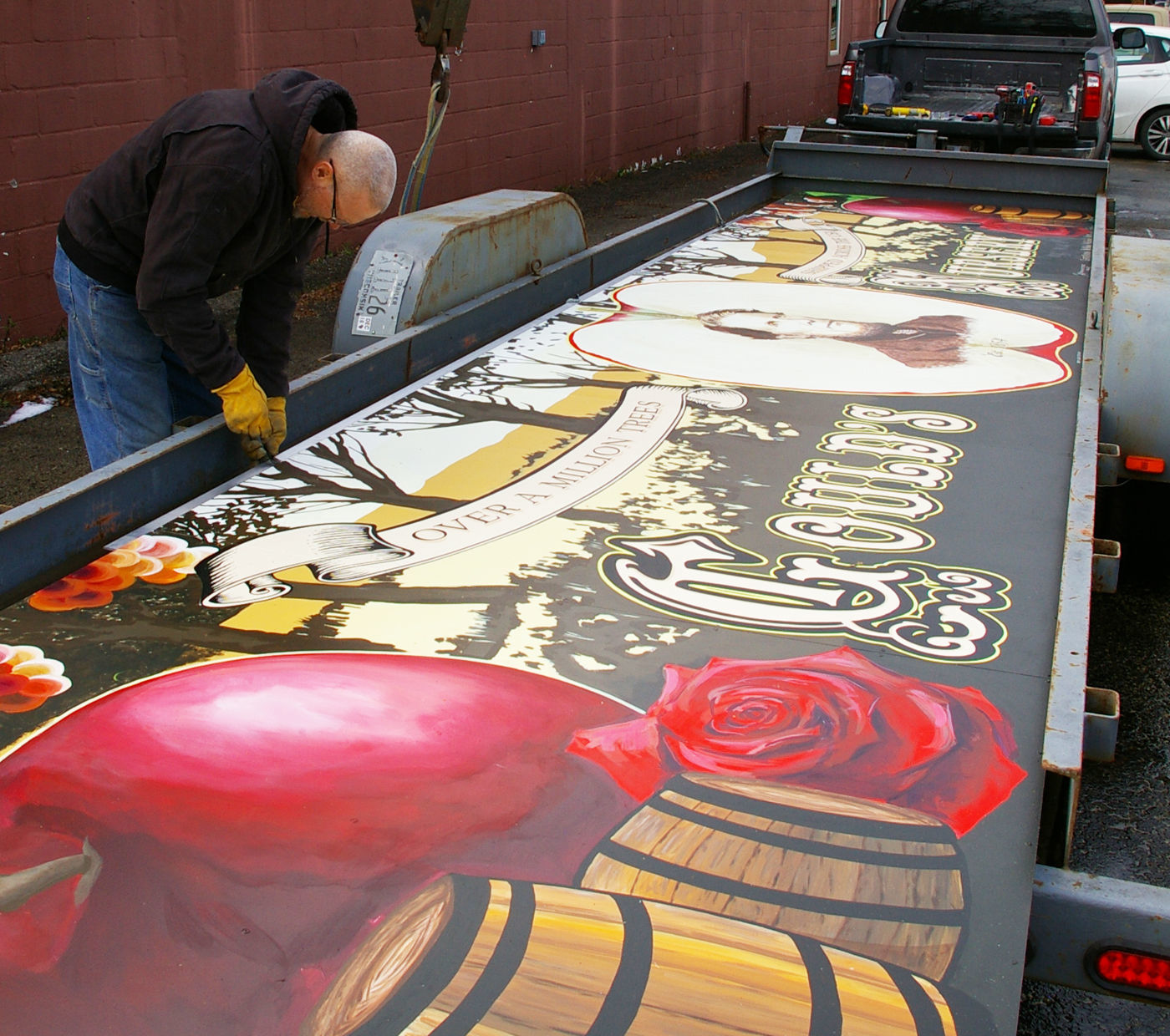 Mural on the move